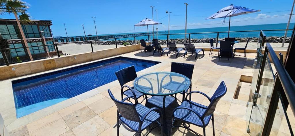 Flat Simples na Praia de Iracema Fortaleza  Exterior foto